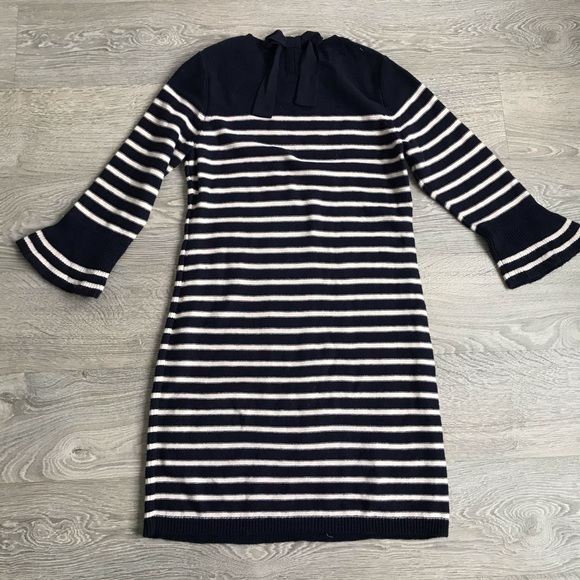 Talbots Wool Sweater Dress with Back Bow - Picture 2 of 9